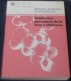 PANREAC METODOS ANALITICOS EN ALIMENTARIA PRODUCTOS DERIVADOS DE LA UVA Y SIMILARES